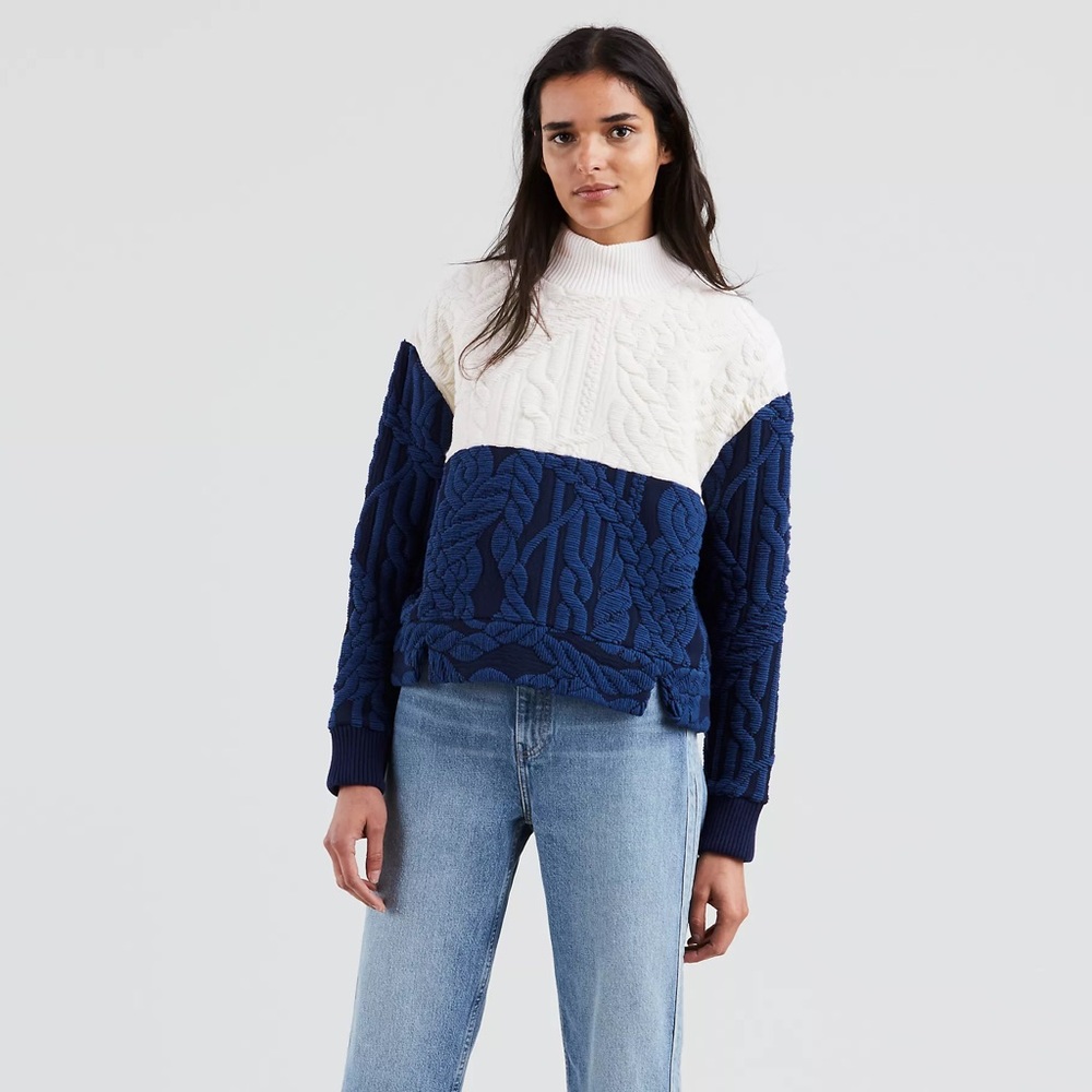 SOLD Levi’s Made & Crafted Aran Cable Knit